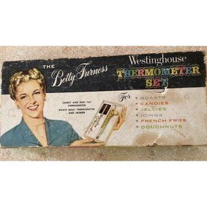 Vtg BETTY FURNESS WESTINGHOUSE Meat & Thermometer Set